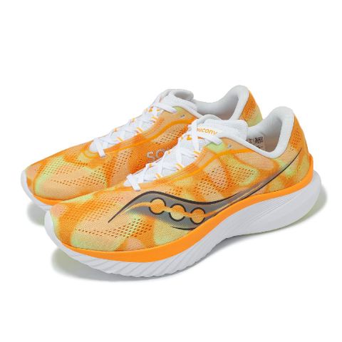 SAUCONY 索康尼 競速跑鞋 Kinvara 15 男鞋 橘 白 輕量 緩衝 訓練 路跑 運動鞋 S20967130