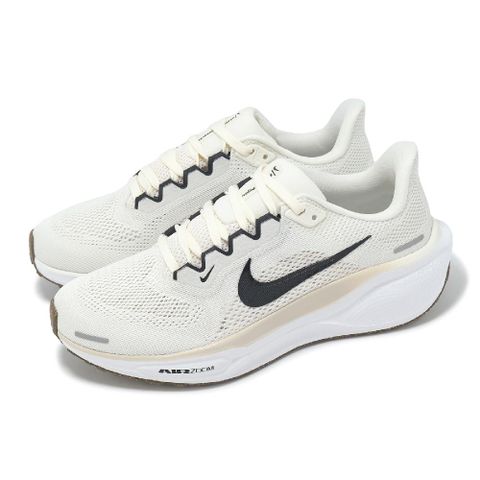 NIKE 耐吉 慢跑鞋 Wmns Air Zoom Pegasus 41 女鞋 米白 黑 運動鞋 小飛馬 氣墊 FD2723-108