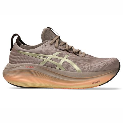 Asics 亞瑟士 Asics Gel-nimbus 27 Luxe 1011C030-020 男 慢跑鞋 彈力 支撐 緩震 棕 金