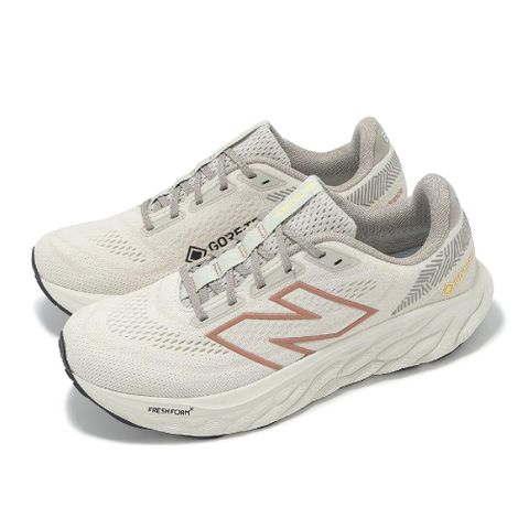 New Balance 紐巴倫 慢跑鞋 Fresh Foam X 880 V14 D 女鞋 寬楦 米白 紅 防水 運動鞋 NB W880GE14-D
