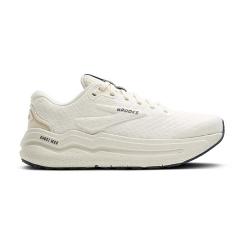 Brooks Ghost Max 2 [1204201B274] 女 慢跑鞋 立體藝術壓紋限定款 彈力 支撐 緩震 米白