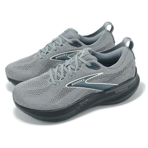 慢跑鞋 Glycerin GTS 22 4E 超寬楦 男鞋 灰 藍 甘油GTS系列22代 氮氣中底 1104464E078