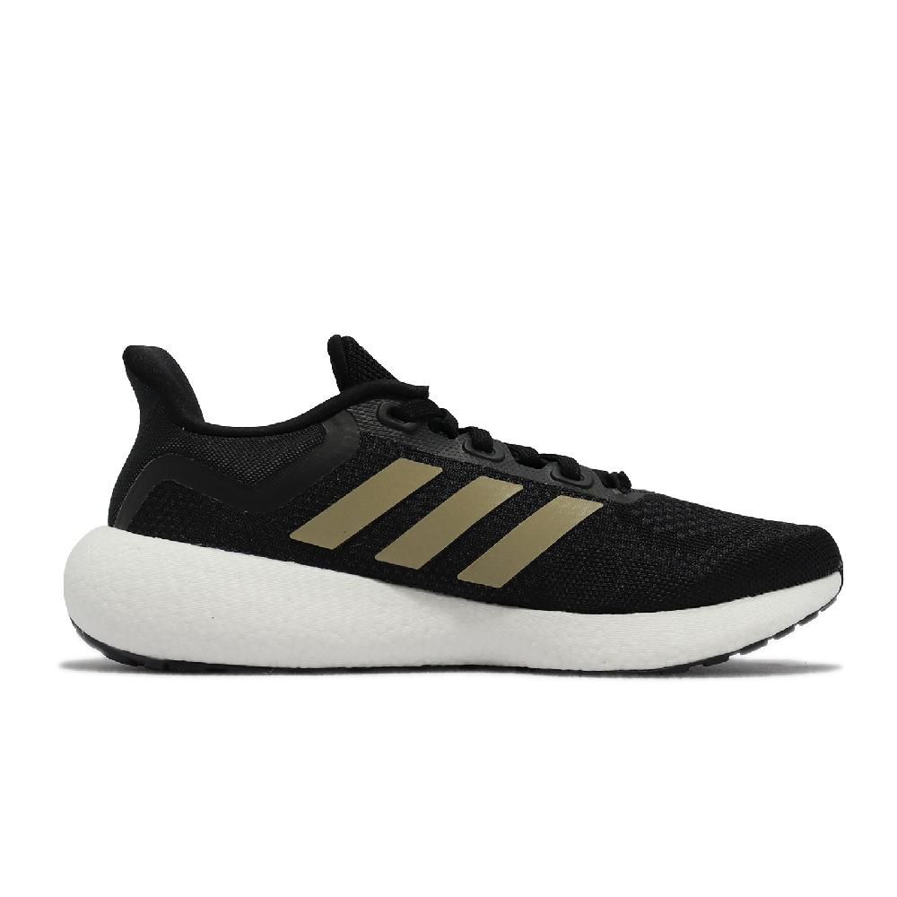 adidas 愛迪達 慢跑鞋 Pureboost Jet W 女鞋 黑 金 路跑 科技中底 運動鞋 GW0907