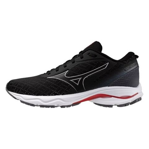MIZUNO 美津濃 Mizuno Wave Prodigy 6 [J1GC241052] 男 慢跑鞋 寬楦 彈力 支撐 緩震 美津濃 黑 紅