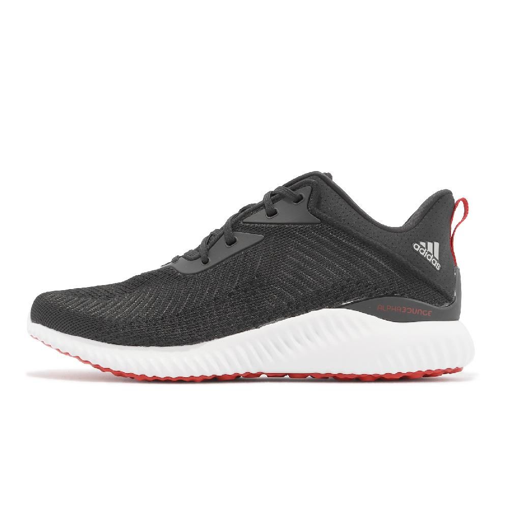 adidas 愛迪達 慢跑鞋 Alphabounce EK 男鞋 女鞋 黑 紅 新年 兔飛猛進 兔年 運動鞋 ID4258