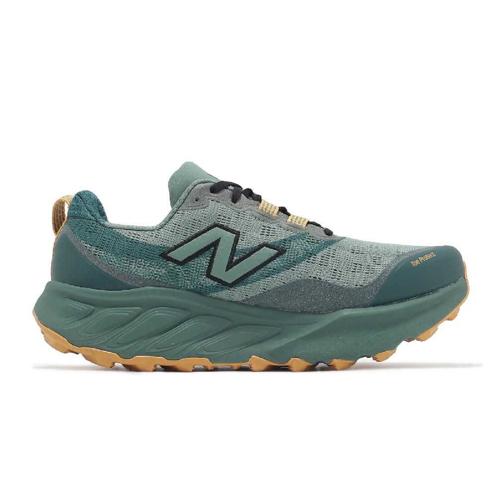 New Balance 紐巴倫 越野跑鞋 Hierro V9 2E 男鞋 寬楦 綠 卡其 緩衝 抓地 黃金大底 戶外 運動鞋 NB MTHIERO9-2E
