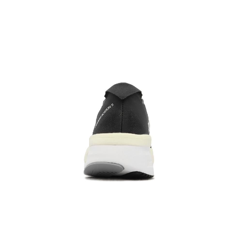 adidas 愛迪達 慢跑鞋 Adizero Boston 11 W 女鞋 黑 米黃 白 厚底 路跑 中長跑 運動鞋 GX6657