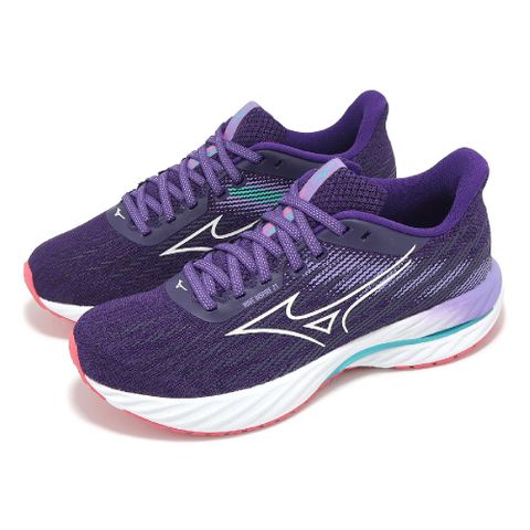 慢跑鞋 Wave Inspire 21 女鞋 紫 白 支撐 波浪片 運動鞋 J1GD2544-27