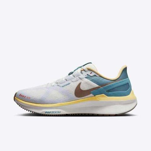 NIKE 耐吉 Nike Air Zoom Structure 25 HV5976-121 男 慢跑鞋 運動鞋 緩震 支撐 白黃棕