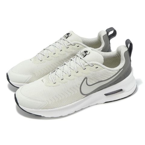 NIKE 耐吉 慢跑鞋 Air Max Nuaxis 男鞋 米白 灰 氣墊 緩震 運動鞋 FZ2148-002