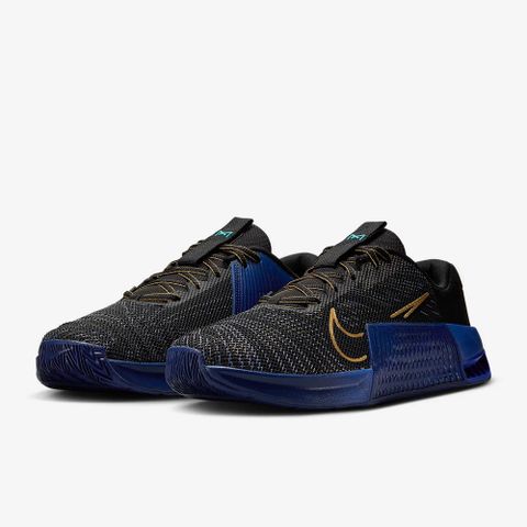 【NIKE】M NIKE METCON 9 AMP 男 訓練鞋 黑藍-HF1098001