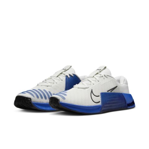 【NIKE】NIKE METCON 9 男 訓練鞋 白藍-DZ2617008