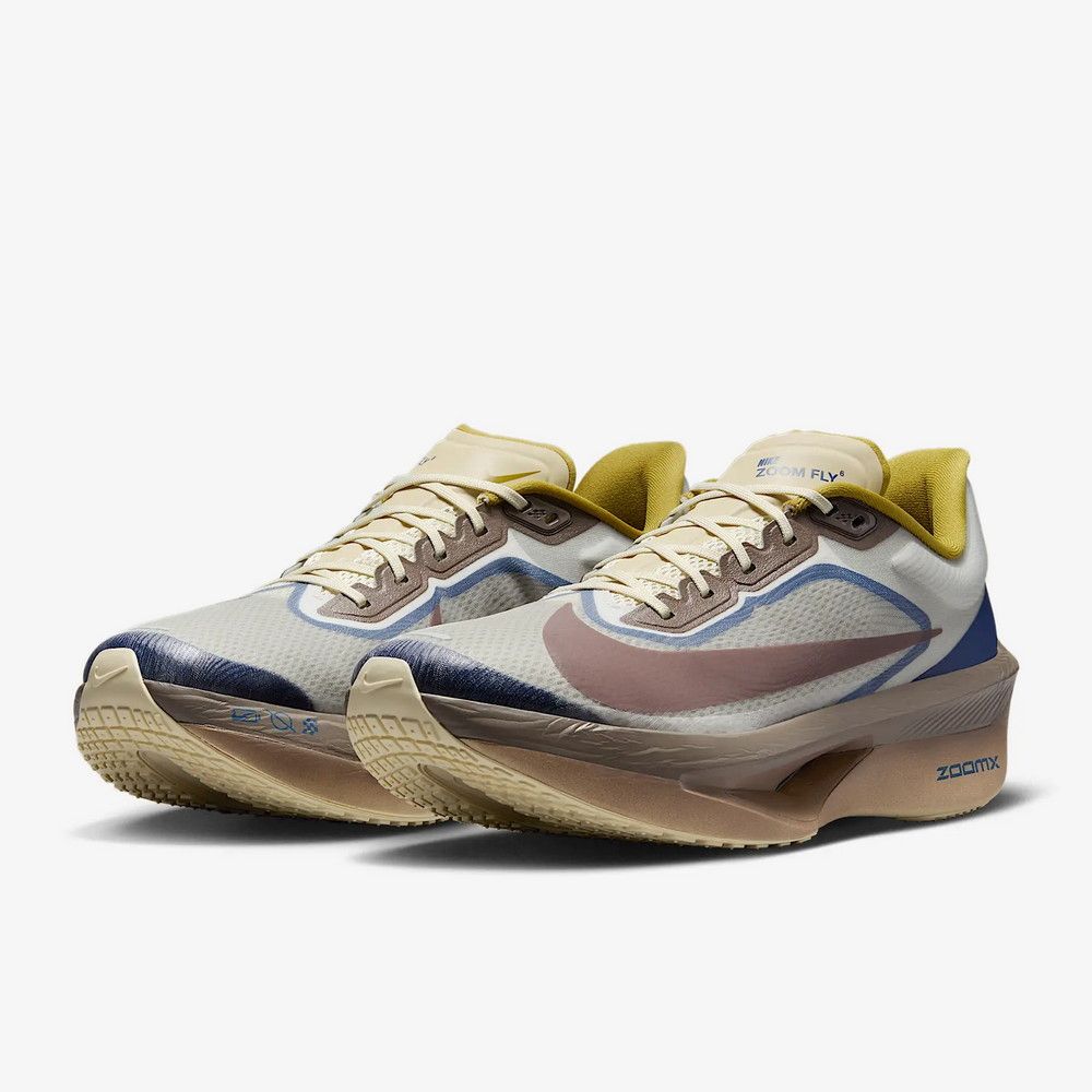NIKE 耐吉 ZOOM FLY 6 PRM 男 跑步鞋 灰棕藍-HV4366072