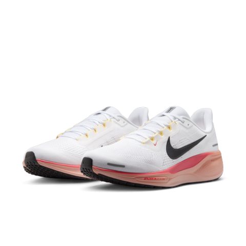 NIKE 耐吉 AIR ZOOM PEGASUS 41 男 跑步鞋 小飛馬 白 粉 黑-IB6656108