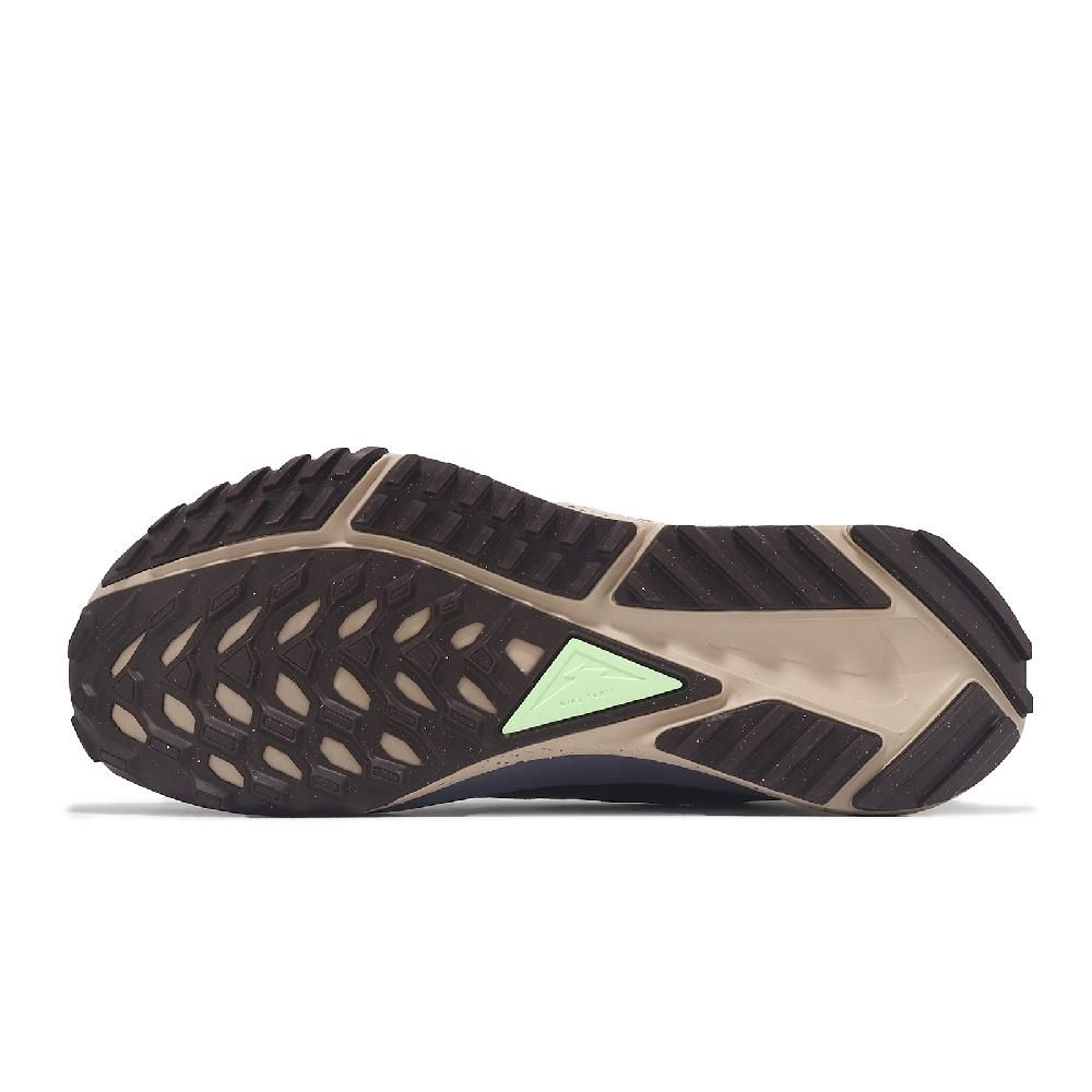 NIKE 耐吉 防水野跑鞋 React Pegasus Trail 4 GTX 男鞋 可可棕 綠 越野 戶外 運動鞋 HF5707-201