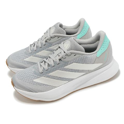 adidas 愛迪達 慢跑鞋 Duramo SL 2 W 女鞋 灰 銀 綠 膠底 運動鞋 IH8229