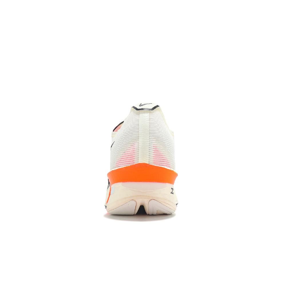 NIKE 耐吉 競速跑鞋 ZoomX Vaporfly Next% 4 Proto 男鞋 米白 黑橘 輕量 碳板 HF6413-100