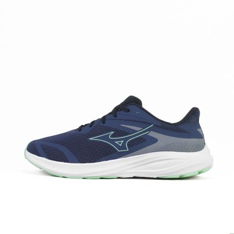 Mizuno Enerzy Runnerz Wide K1GA241211男 慢跑鞋 寬楦 支撐 緩震 美津濃 深藍 綠
