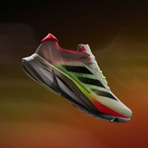 Adidas Adizero Boston 12 M JQ2552 男 慢跑鞋 彈力 支撐 緩震 白 黑紅