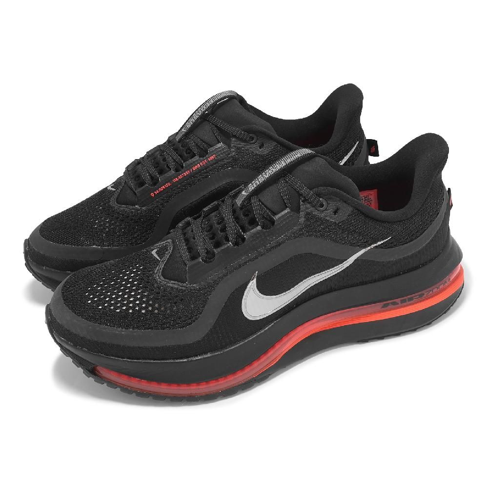 NIKE 耐吉 慢跑鞋 Pegasus Premium 男鞋 黑 銀 紅 氣墊 反光 緩震 回彈 運動鞋 HQ2592-003