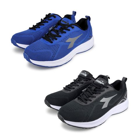 男款-DIADORA MIT男段專業輕量慢跑鞋71255藍/71256黑