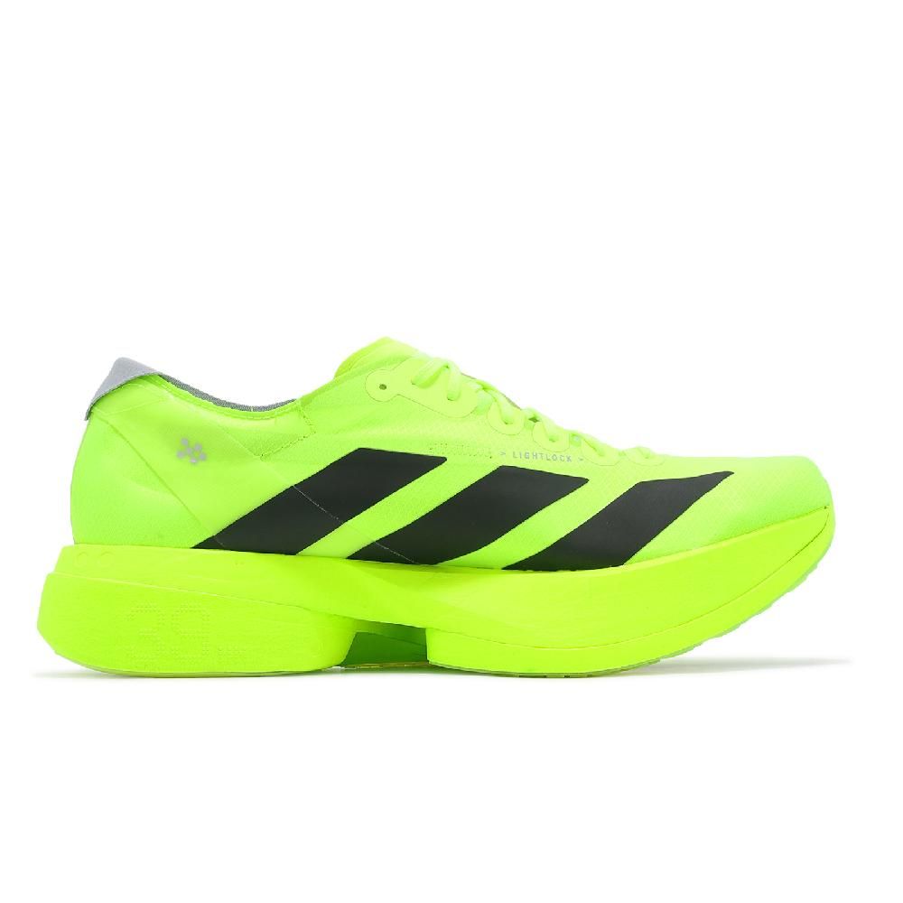 adidas 愛迪達 競速跑鞋 Adizero Adios Pro 4 M 男鞋 螢光綠 黑 輕量 運動鞋 JR6364