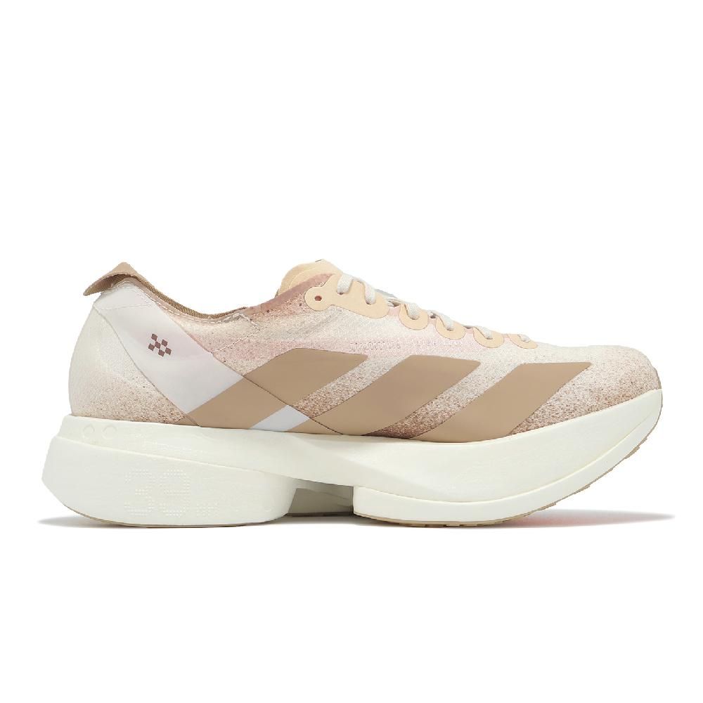 adidas 愛迪達 競速跑鞋 Adizero Adios Pro 4 W 女鞋 棕 白 輕量 緩衝 馬牌大底 JR6359