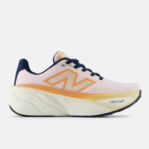 New Balance Fresh Foam X More V5 [WMORLT5] 女 慢跑鞋 D寬楦 緩震 粉橘