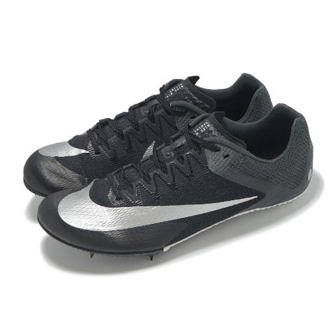 NIKE 耐吉 田徑鞋 Zoom Rival Sprint 男鞋 黑 銀 釘鞋 氣墊 運動鞋 DC8753-001