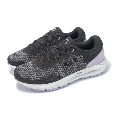Under Armour 安德瑪 慢跑鞋 HOVR Intake 6 女鞋 紫 黑 針織 緩震 運動鞋 UA 3026141102