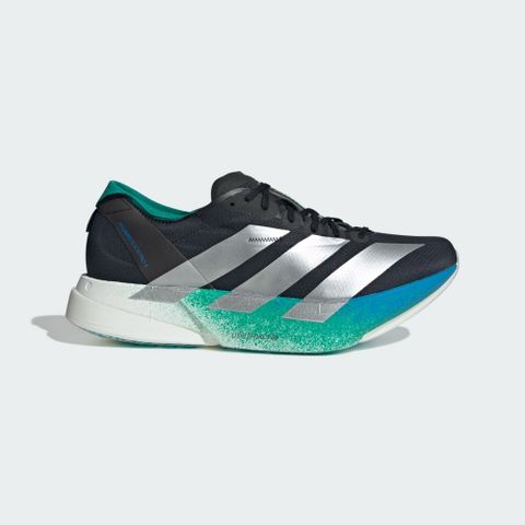 【ADIDAS】ADIZERO ADIOS PRO 4 M 跑步鞋 男鞋 黑銀色 藍綠 長跑-JR6365