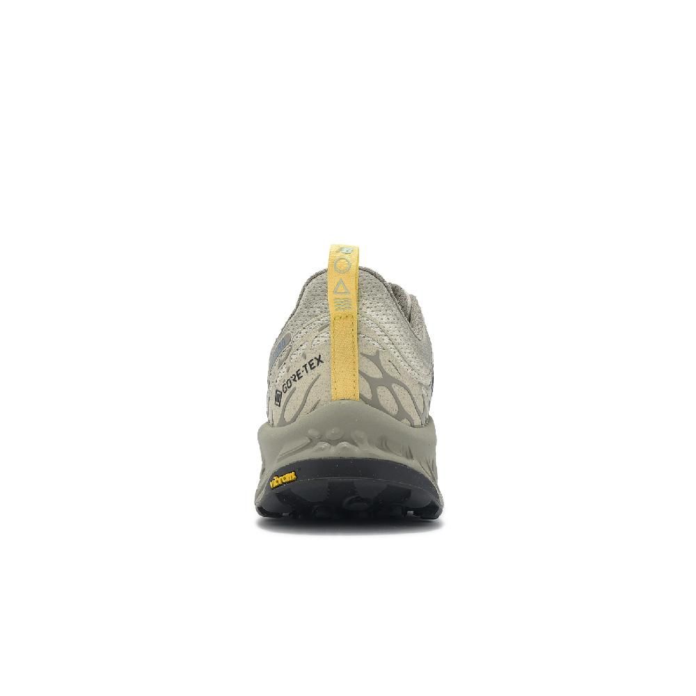 New Balance 紐巴倫 越野跑鞋 Hierro V8 GTX 2E 男鞋 寬楦 卡其 黑 防水 黃金大底 戶外 運動鞋 NB MTHIGF8-2E
