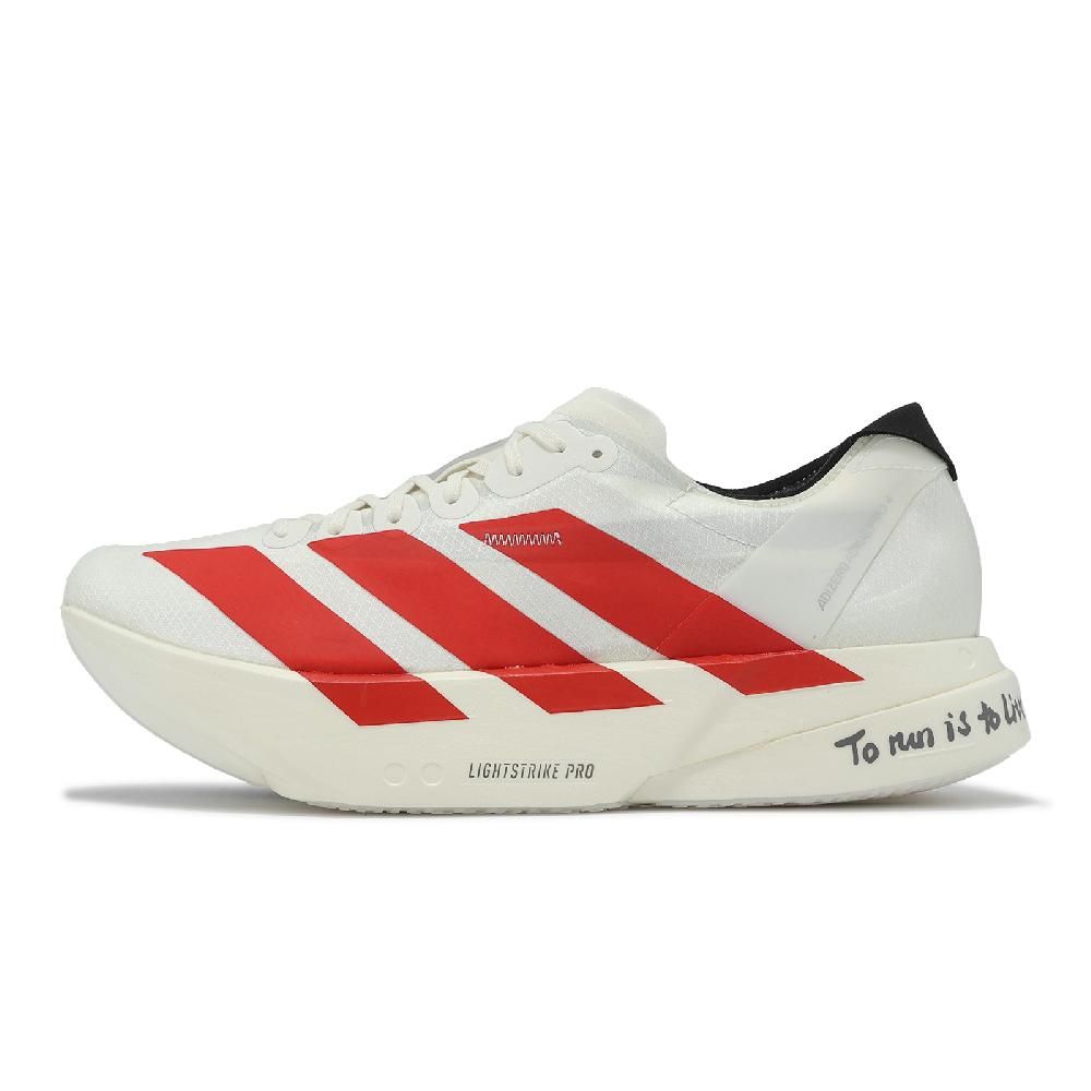 adidas 愛迪達 競速跑鞋 Adizero Adios Pro 4 M 男鞋 女鞋 白 紅 緩震 運動鞋 JR6363