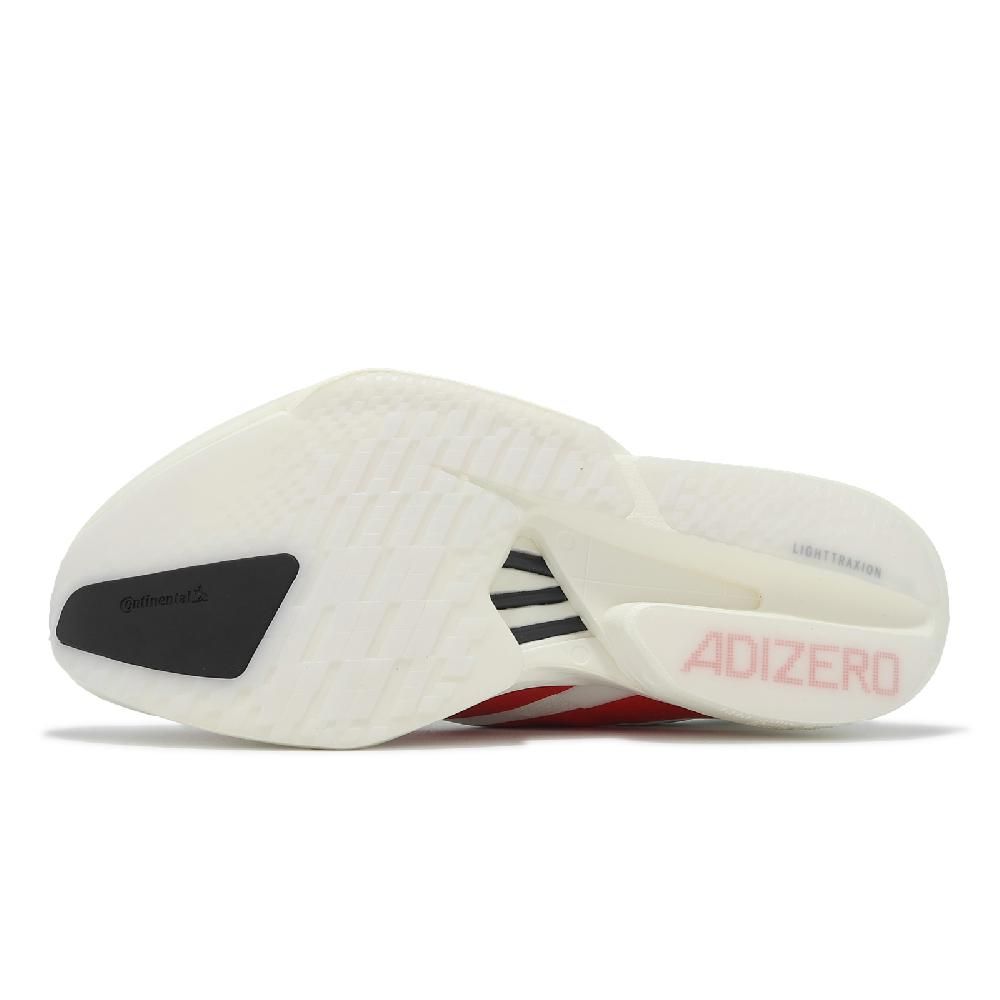 adidas 愛迪達 競速跑鞋 Adizero Adios Pro 4 M 男鞋 女鞋 白 紅 緩震 運動鞋 JR6363