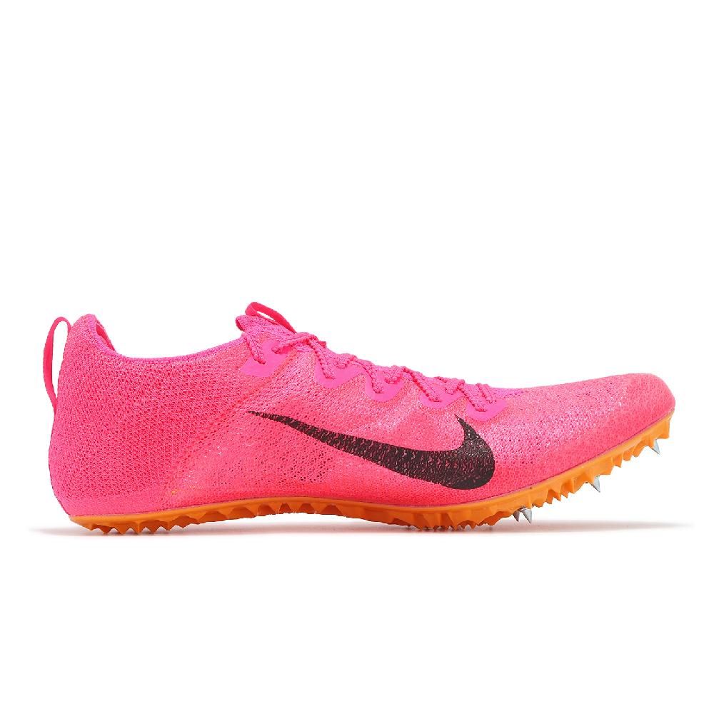 NIKE 耐吉 田徑跑鞋 Zoom Superfly Elite 2 男鞋 桃紅 編織 可拆釘 抓地 競速 運動鞋 CD4382-600