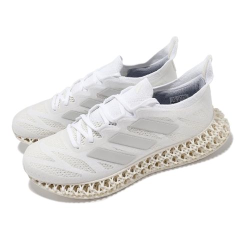 adidas 愛迪達 慢跑鞋 4DFWD 3 W 女鞋 白 透氣 無接縫 4D 運動鞋 IG8992