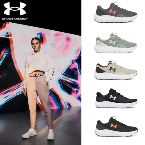 【UNDER ARMOUR】UA 男鞋 女鞋 Charged Surge 4 運動鞋 慢跑鞋(多款任選)