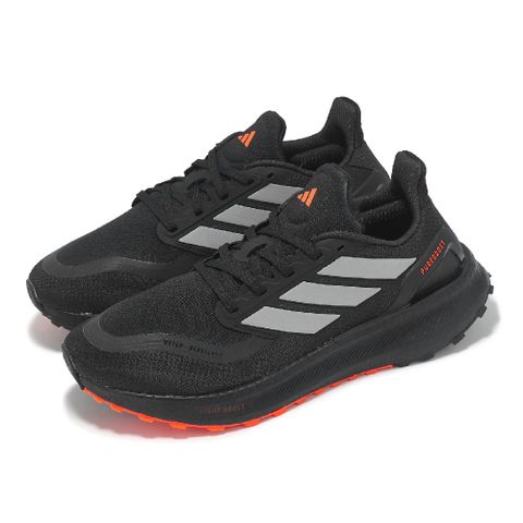 adidas 愛迪達 慢跑鞋 Pureboost 5 TR 男鞋 黑 橘 緩震 回彈 反光 運動鞋 愛迪達 JR7675