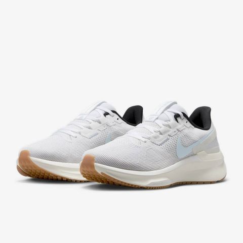 【NIKE】W NIKE AIR ZOOM STRUCTURE 25 女鞋 跑步鞋 白色 緩震 路跑-DJ7884113