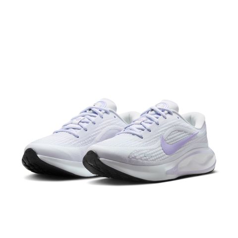 【NIKE】W NIKE JOURNEY RUN 女鞋 跑步鞋 白 紫色-FJ7765113