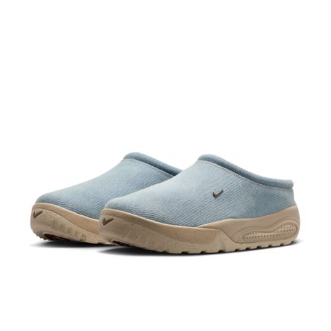 【NIKE】ACG RUFUS 男鞋 網球鞋 藍 丹寧 牛仔 穆勒鞋 懶人鞋-HJ4334400