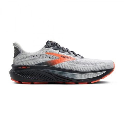 Brooks Ghost 17 [1104424E048]男 慢跑鞋 超寬楦 魔鬼系列 避震緩衝象限 彈力 緩震 灰黑