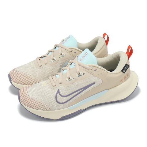 防水野跑鞋 Wmns Juniper Trail 2 GTX 女鞋 沙色 紫 戶外 機能 運動鞋 FB2065-101