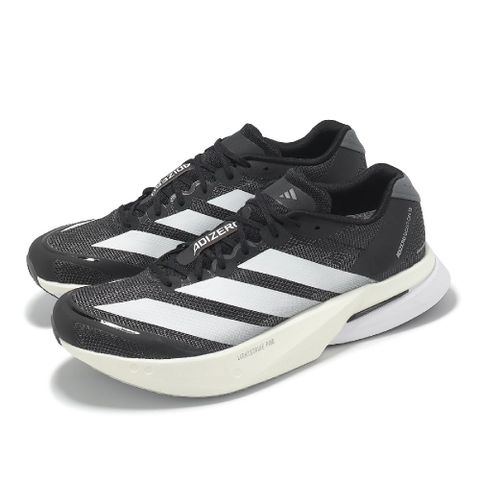 慢跑鞋 Adizero Boston 13 M 男鞋 黑 白 緩震 運動鞋 愛迪達 JS4938