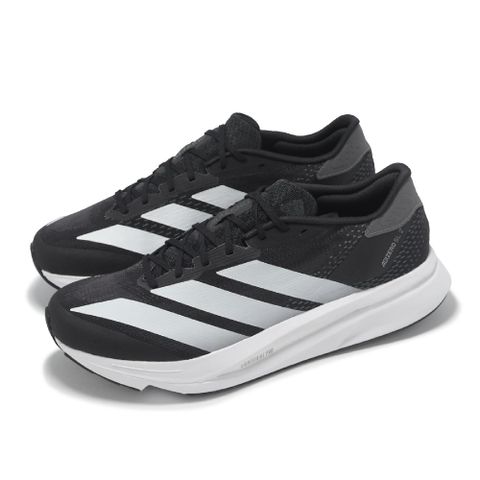 慢跑鞋 Adizero SL2 M 男鞋 黑 白 緩震 運動鞋 愛迪達 JI2986