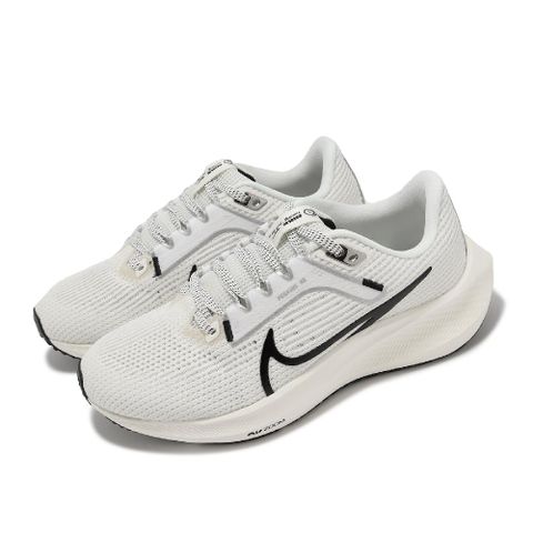 慢跑鞋 Wmns Air Zoom Pegasus 40 女鞋 米白 黑 小飛馬 運動鞋 DV3854-104