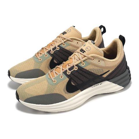 慢跑鞋 Lunar Roam 男鞋 卡其 灰 透氣 緩衝 運動鞋 DV2440-201