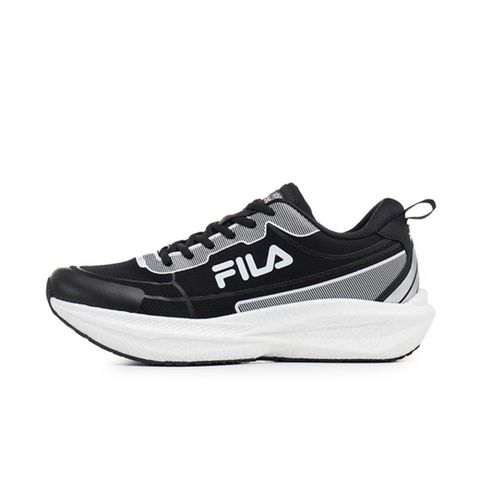 Fila Illusion [1-J908Z-001] 男 慢跑鞋 運動鞋 運動休閒鞋 厚底 緩震 黑白灰