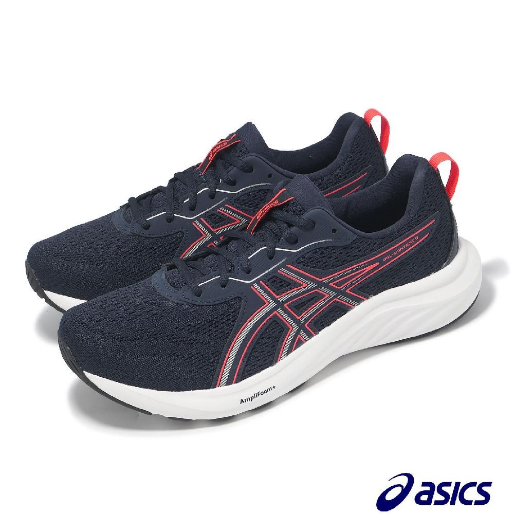 Asics 亞瑟士 慢跑鞋 GEL-Contend 9 4E 超寬楦 男鞋 深藍 基本款 運動鞋 亞瑟士 1011B882406
