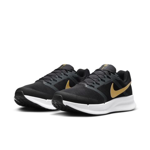 【NIKE】NIKE RUN SWIFT 3 男鞋 跑步鞋 黑金色-DR2695010